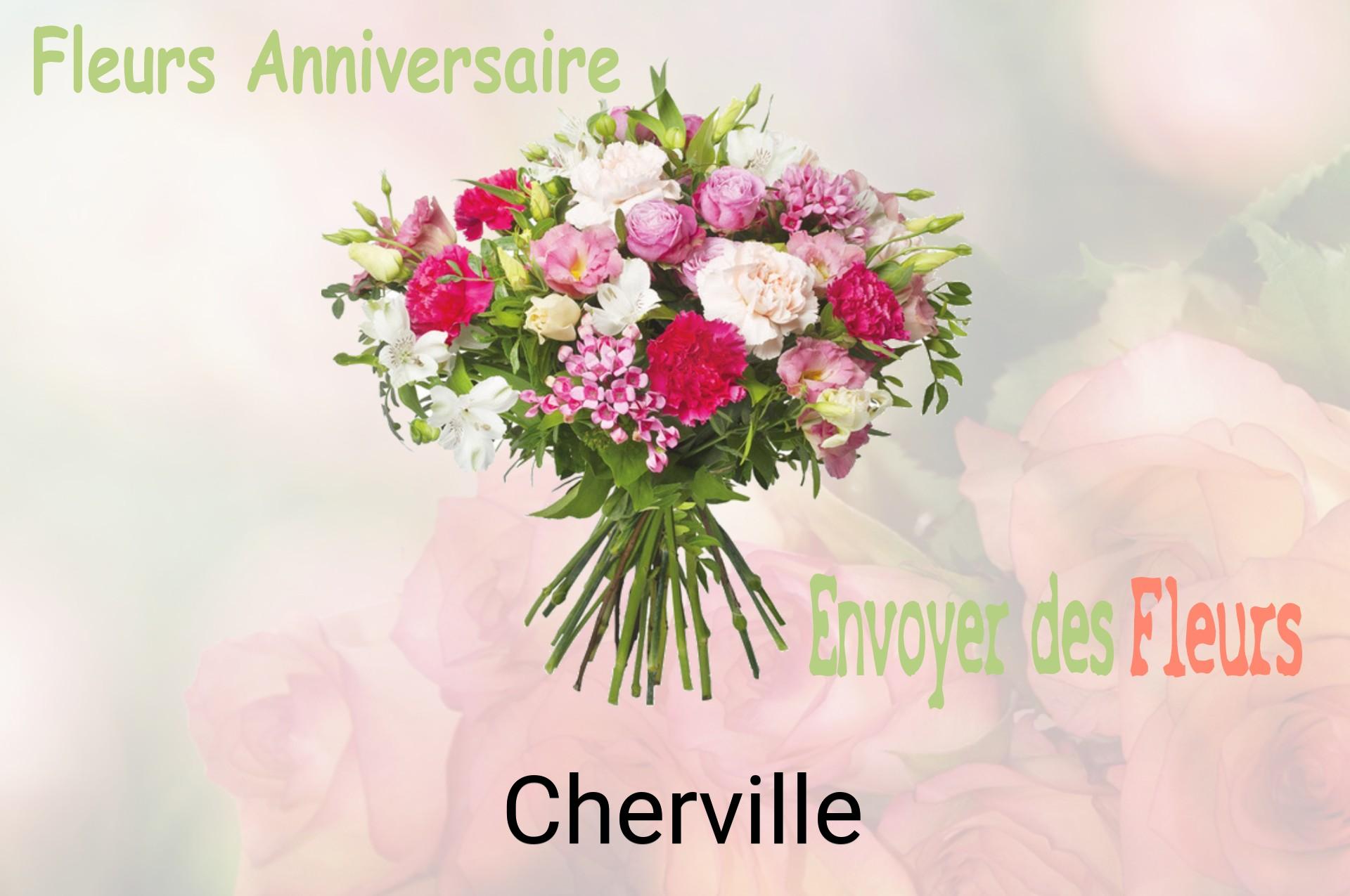 Bouquet de fleurs d’anniversaire livré à Cherville